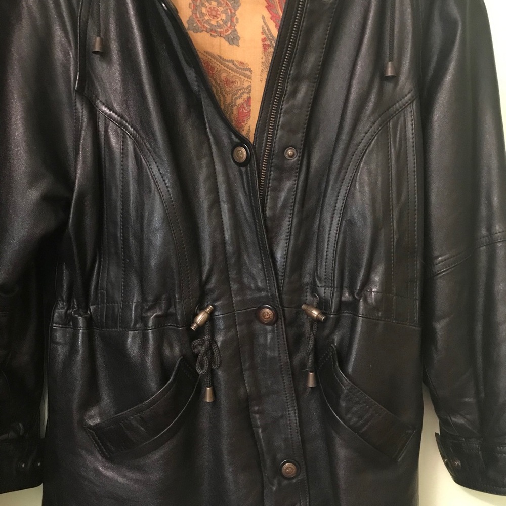 Priness leather jacket - Picture 2 of 4